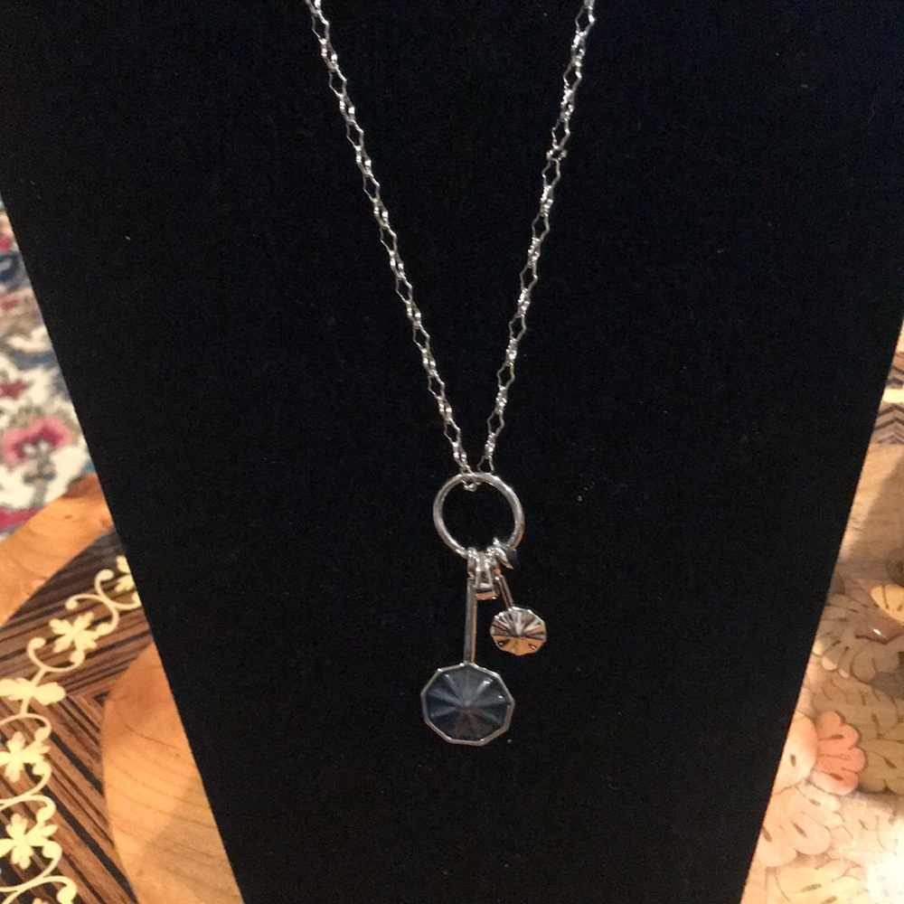 Silver chain necklace